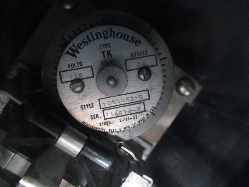 WESTINGHOUSE TYPE TK 1059953-B 115V NSNP