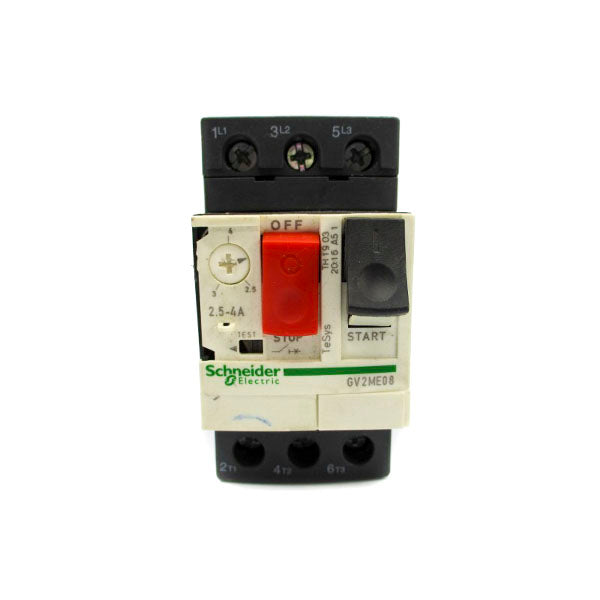 SCHNEIDER ELECTRIC GV2ME08 690V 2.5-4A (AS PICTURED) NSNP