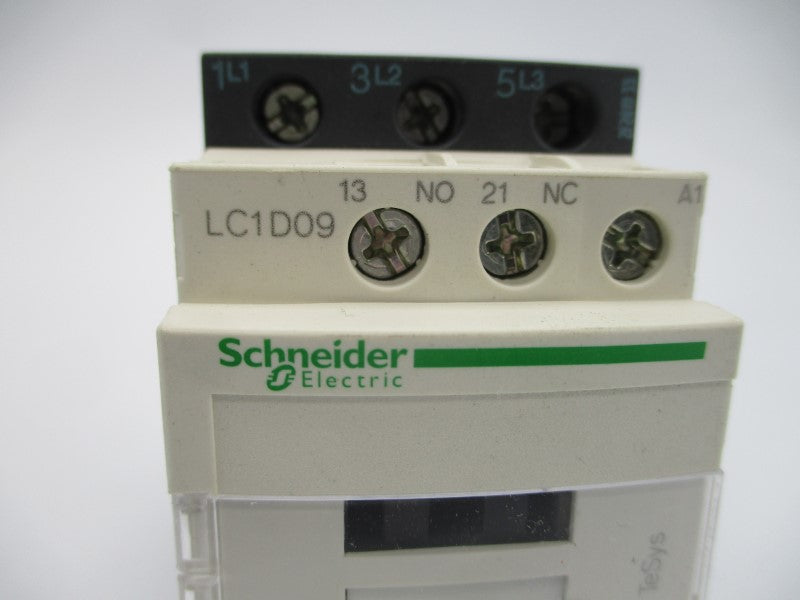 SCHNEIDER ELECTRIC LC1D09LE7 208V 25A NSNP