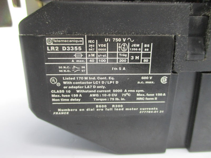 TELEMECANIQUE LC1D4011B7 24V 30-40A NSNP