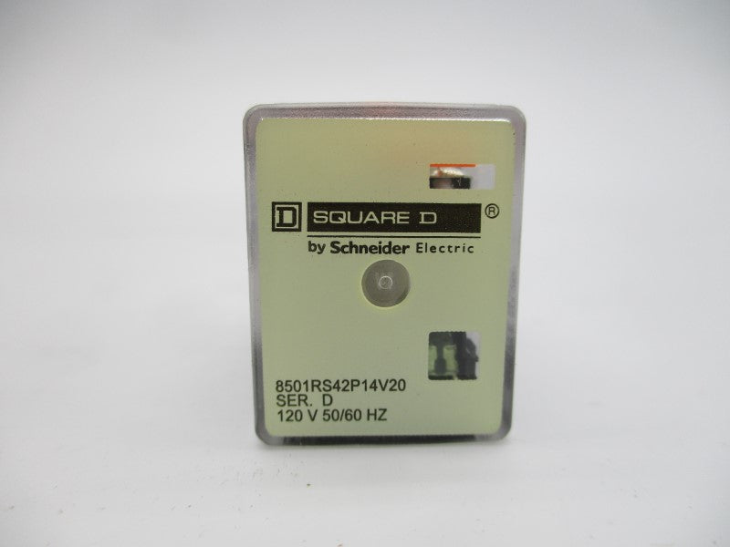 SQUARE D 8501RS42P14V20 SER. D 120V 15A NSMP