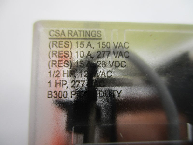 SQUARE D 8501RS42P14V20 SER. D 120V 15A NSMP