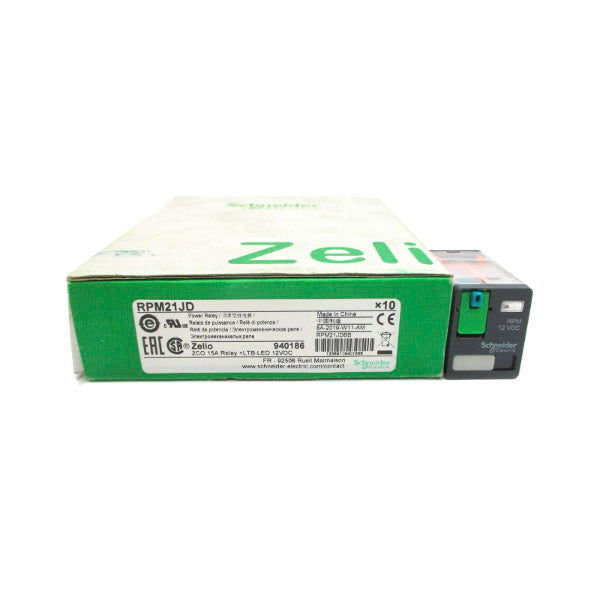 SCHNEIDER ELECTRIC RPM21JD 12VDC 15A (PKG OF 10) NSMP