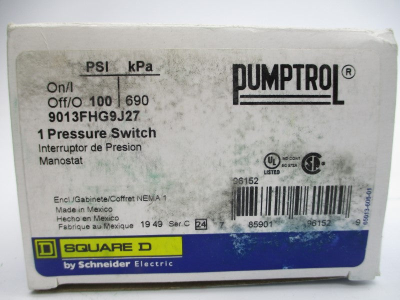 SQUARE D 9013FHG9J27 SER. C 460/575V 100PSI NSMP