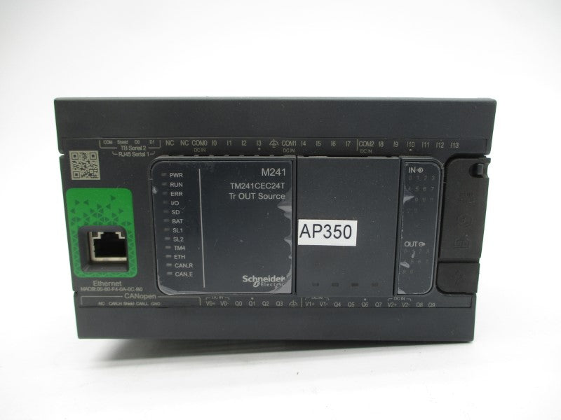 SCHNEIDER ELECTRIC TM241CEC24T 24VDC 1.7A NSMP