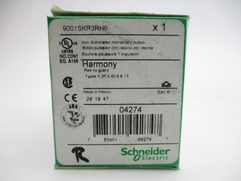 SCHNEIDER ELECTRIC 9001SKR3RH6 SER. K NSMP
