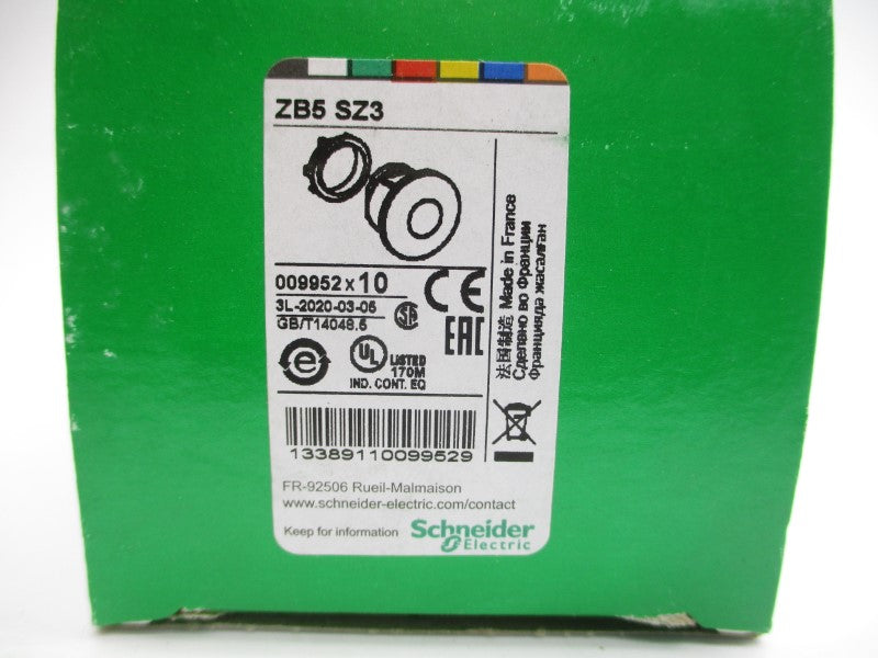 SCHNEIDER ELECTRIC ZB5SZ3 (PKG OF 10) NSMP