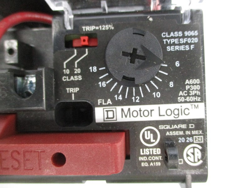 SQUARE D 8536SCO3H300S SER. A 110/120V 6-18A NSNP