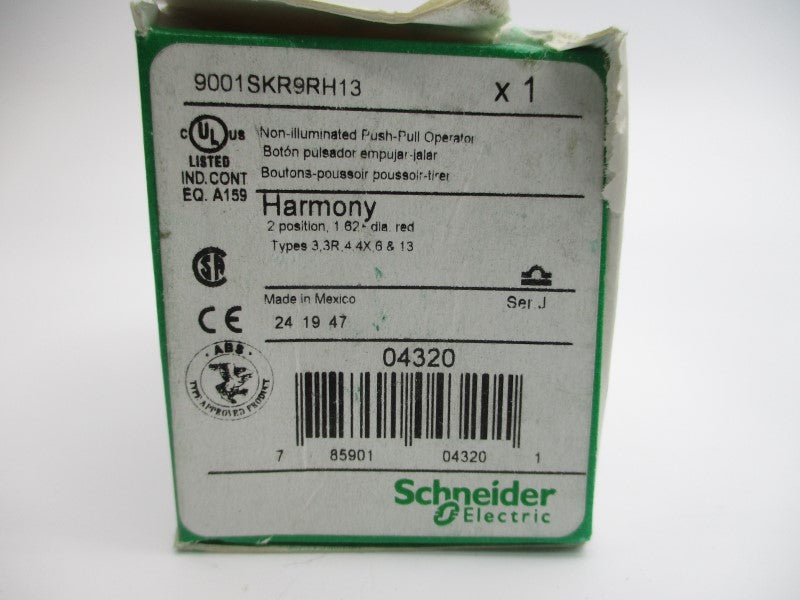 SCHNEIDER ELECTRIC 9001SKR9RH13 SER. J NSMP