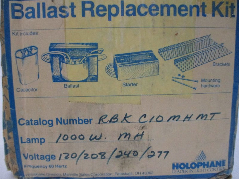 HOLOPHANE RBKC10MHMT 277V 9.2A (AS PICTURED) NSMP