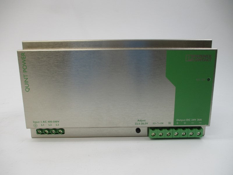 PHOENIX CONTACT 2938633 QUINT-PS-3X400/500AC/24DC/30 400-500VAC 1-1.7A NSMP