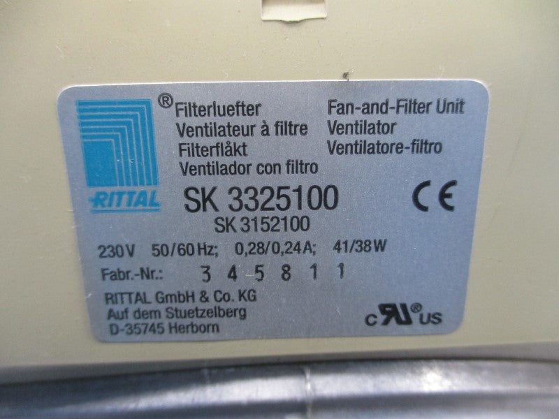 RITTAL SK3325100 230V 0.28/0.24A NSMP