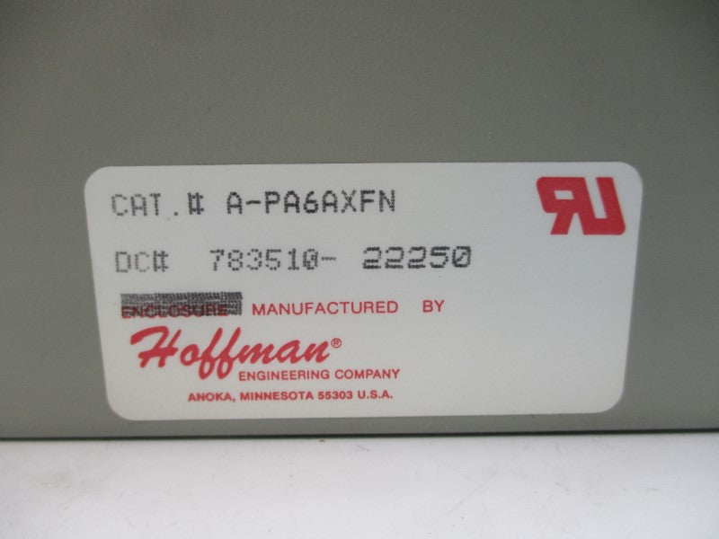 HOFFMAN A-PA6AXFN NSMP