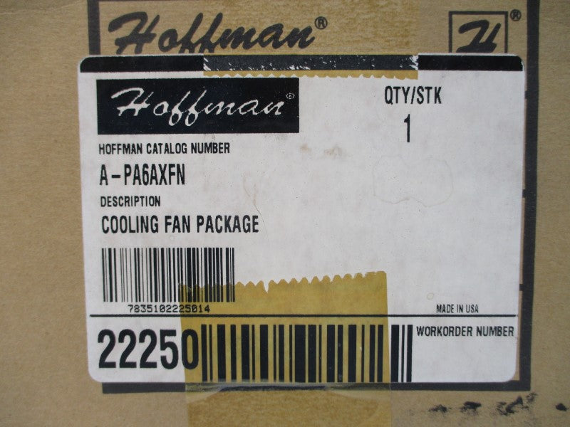 HOFFMAN A-PA6AXFN NSMP