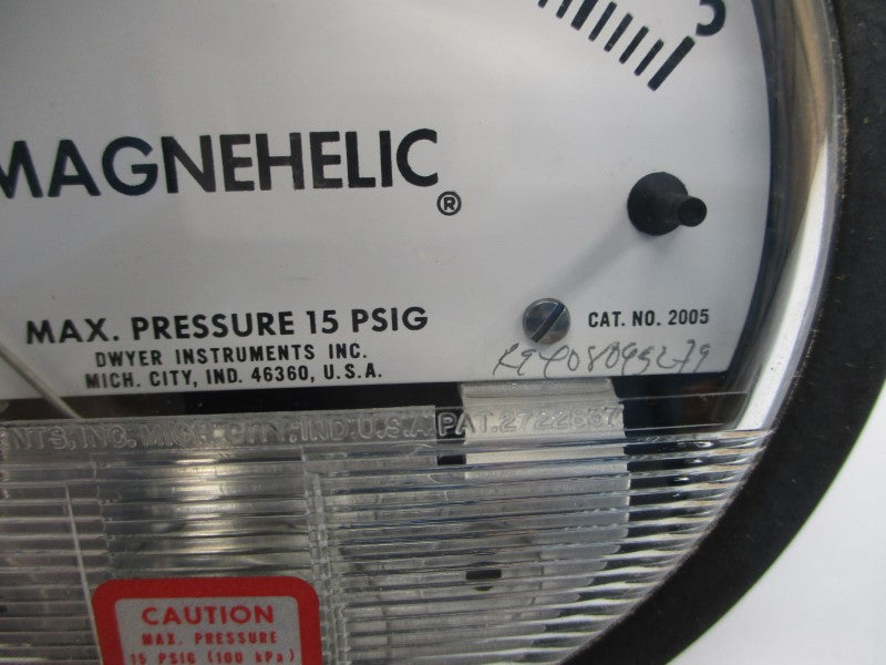 DWYER 2005 15PSI 0-5"H2O NSMP