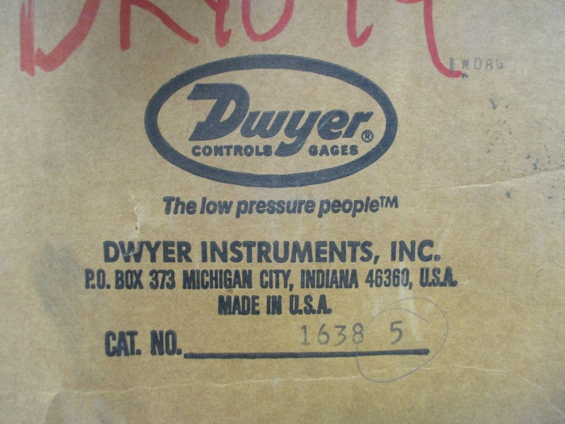 DWYER 1638-5 480VAC 15A 10PSI NSMP