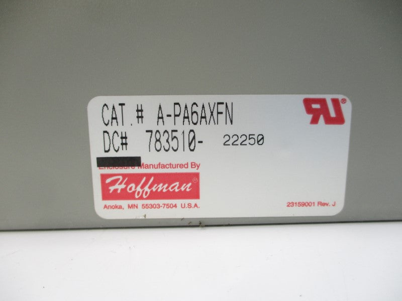 HOFFMAN A-PA6AXFN NSMP