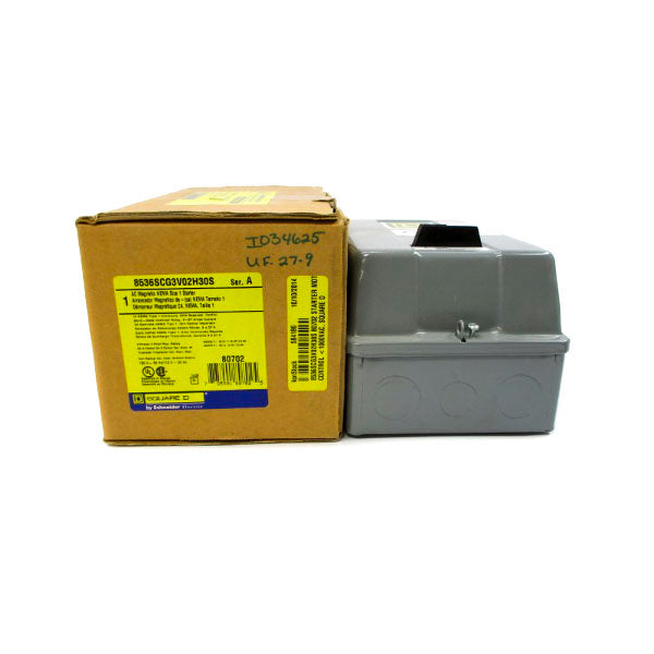 SQUARE D 8536SCG3V02H30S SER. A 110/120V 9-27A NSMP