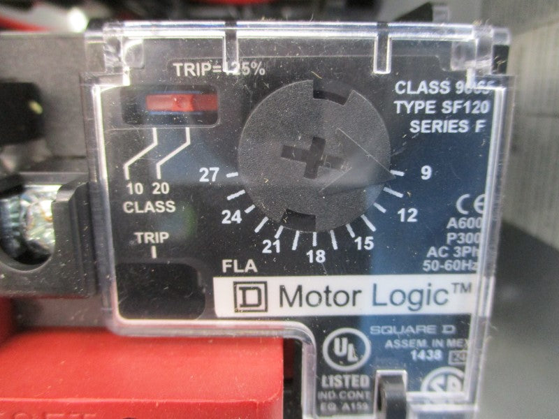 SQUARE D 8536SCG3V02H30S SER. A 110/120V 9-27A NSMP