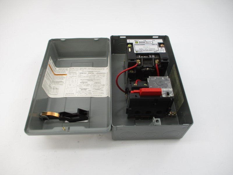 SQUARE D 8536SCG3V02H20S SER. A 110/120V 9-27A NSMP