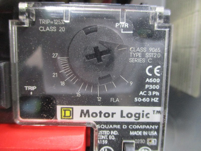 SQUARE D 8536SCG3V02H20S SER. A 110/120V 9-27A NSMP