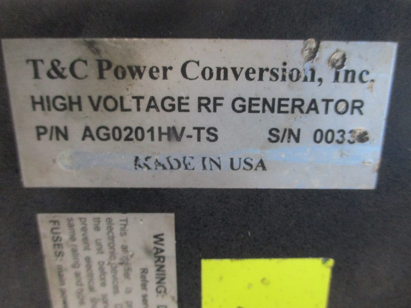 T&C POWER CONVERSION AG0201HV-TS 200-240VAC REMAN