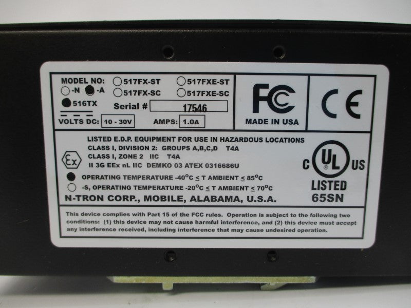 N-TRON 516TX-A 10-30VDC 1.0A NSMP