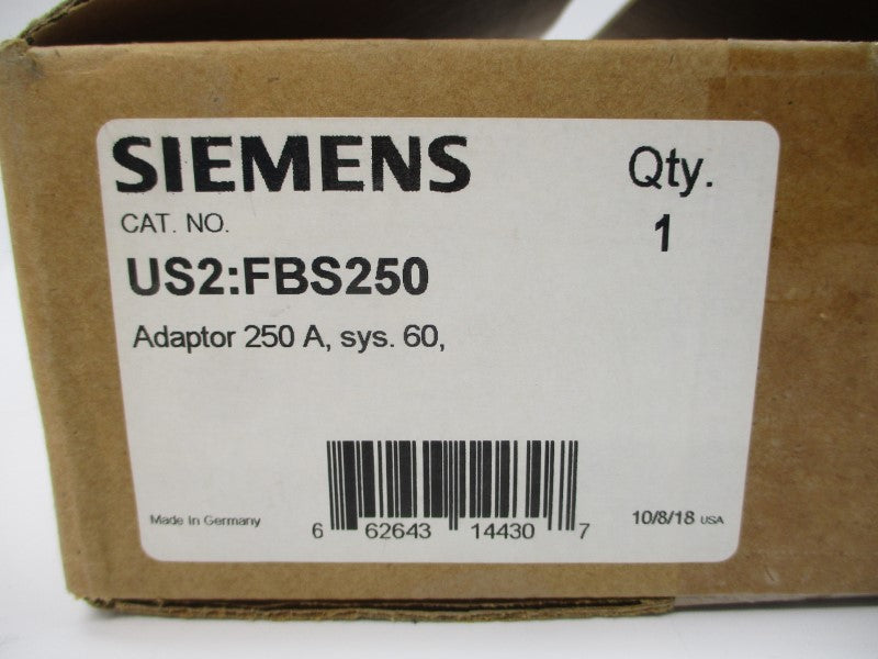 SIEMENS FBS250 250A NSMP
