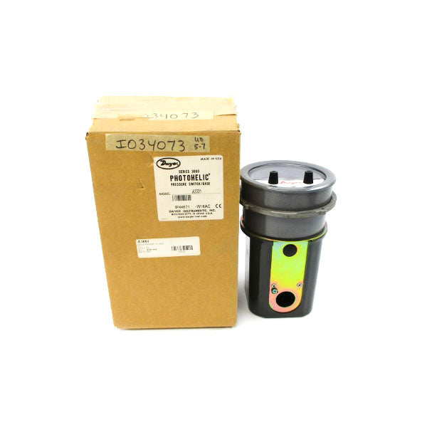 DWYER A3001 120/240VAC 10A 25PSI 0-1.0 NSMP