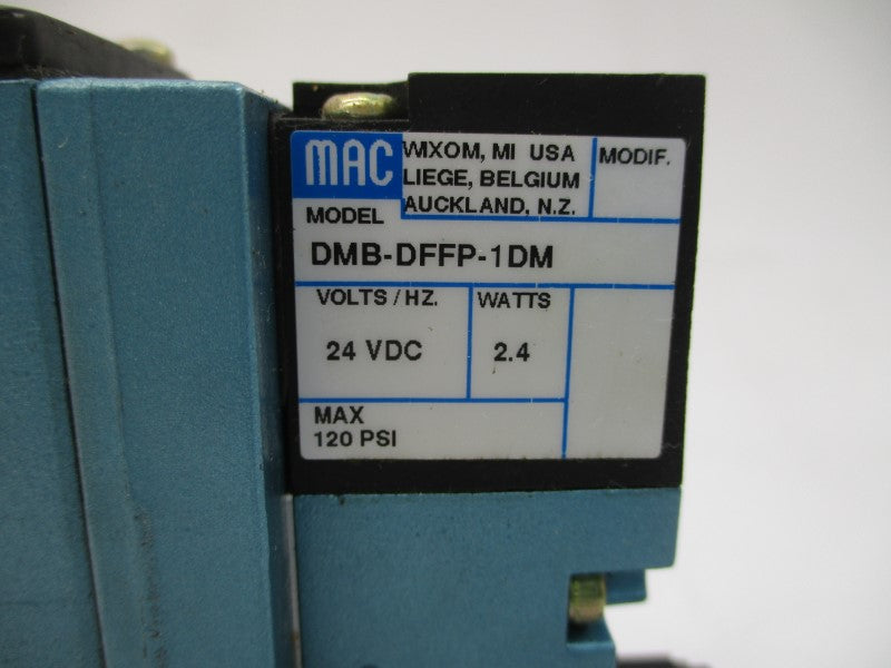 MAC 93A-AAB-BJA-DM-DFFP-1DM 24VDC 20-120PSI NSMP