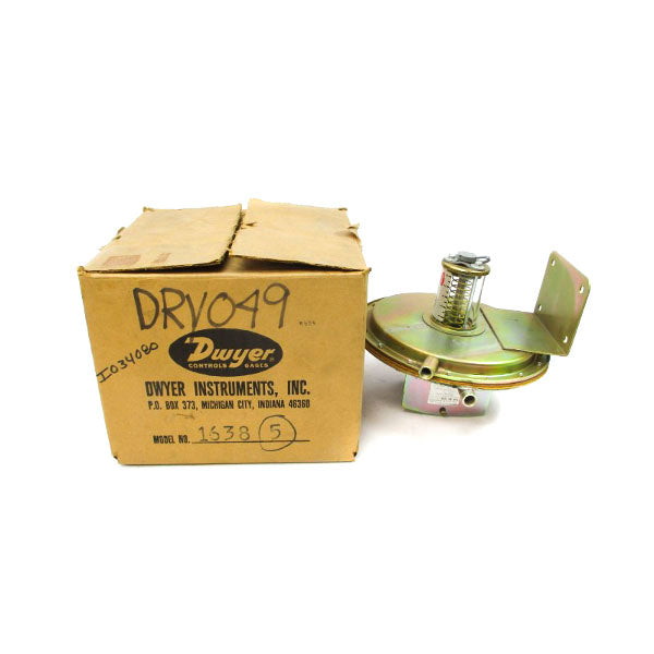 DWYER 1638-5 480VAC 15A 10PSI (AS PICTURED) NSMP