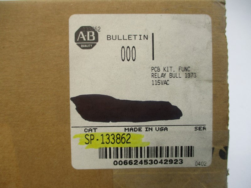 ALLEN BRADLEY SP-133862 115VAC REV. 02 NSMP