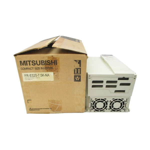 MITSUBISHI FR-E520-7.5K-NA 200-240VAC 52A NSMP