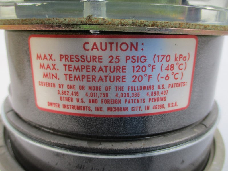 DWYER 3304 25PSI NSMP