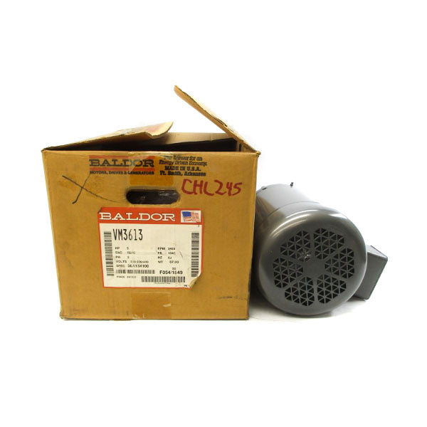 BALDOR VM3613 36A13X100 208-230/460V 13.2-12/6A NSMP