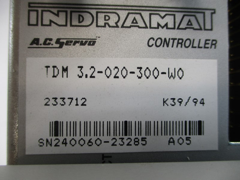 INDRAMAT TDM3.2-020-300-W0 233712 300VDC 20A UNMP