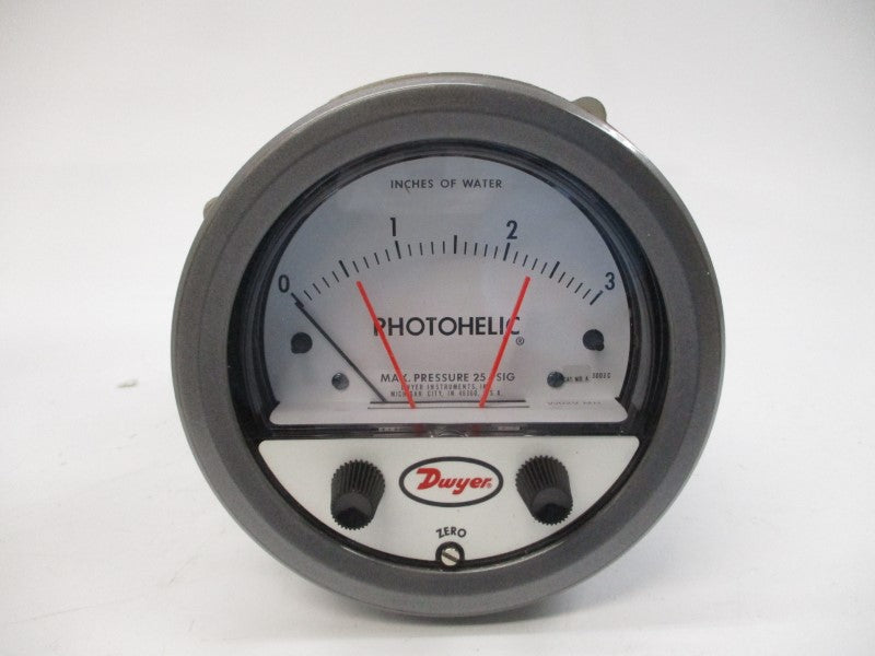 DWYER A3003C 120/240VAC 10A 25PSI 0-3"H2O NSMP