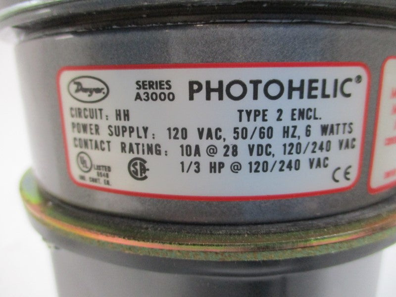 DWYER A3003C 120/240VAC 10A 25PSI 0-3"H2O NSMP