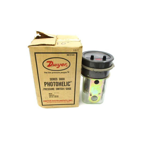 DWYER 3005 117V 10A 25PSI 0-5"H2O NSMP