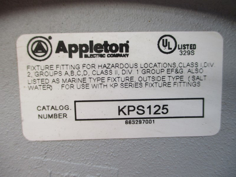 APPLETON KPS125 NSNP