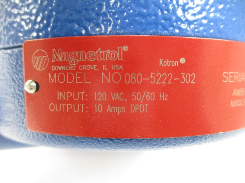 MAGNETROL 080-5222-302 120VAC 10A NSNP