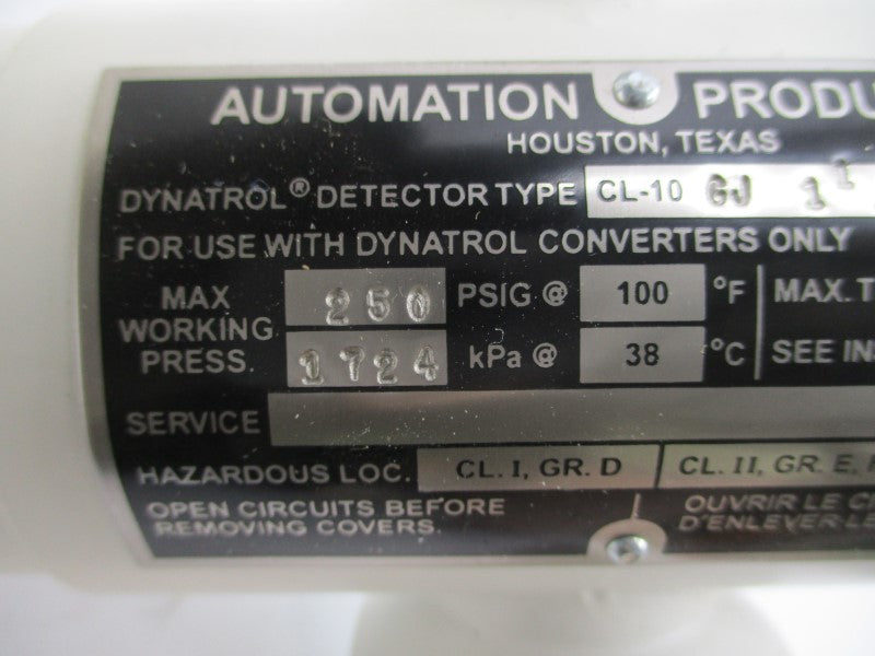 AUTOMATION PRODUCTS CL-10GJ1-1/2"CIP EC-501A 120/240VAC 2A 250PSI NSNP