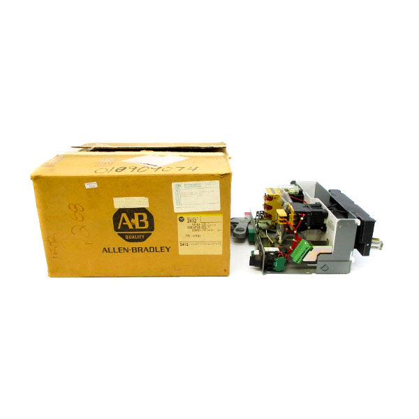 ALLEN BRADLEY 2412B-A024DBD-3-5G-7EXXX-24J-36-79U-9018 SER. C 480V 24A (BR/YL) NSMP