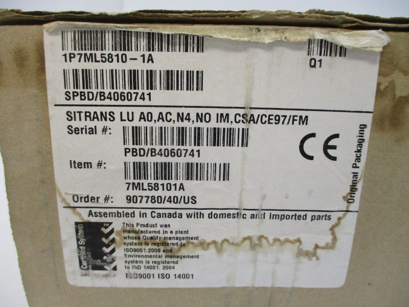 SIEMENS 7ML5810-1A 230V NSMP