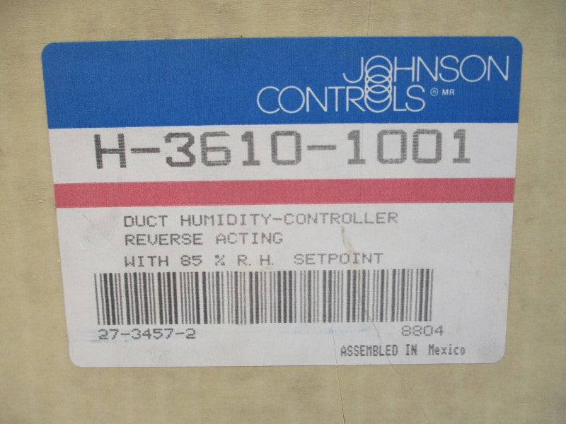 JOHNSON CONTROLS H-3610-1001 NSMP