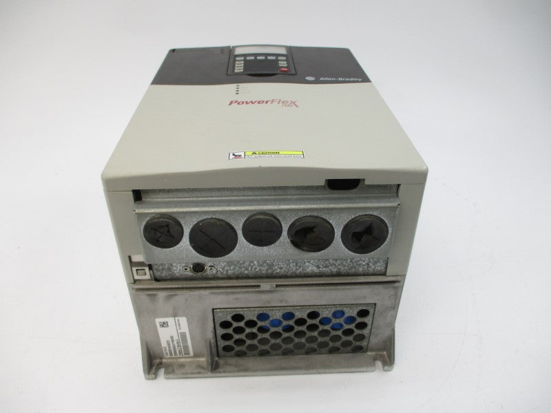 ALLEN BRADLEY 20BB028A2AYNBRB0 SER. A F/W 3.002 240VAC 25.7A UNMP