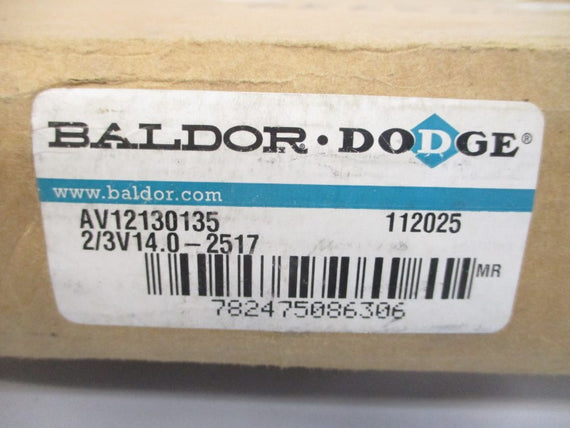 BALDOR AV12130135 112025 2/3V14.0-2517 NSMP
