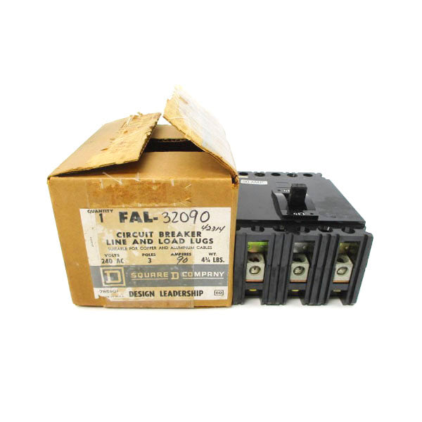 SQUARE D FAL32090 (BLACK) 240VAC 90A NSMP