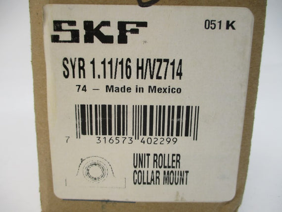SKF SYR1.11/16H/VZ714 NSMP