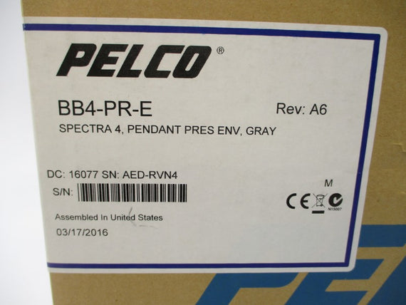 PELCO BB4-PR-E REV. A6 NSFS